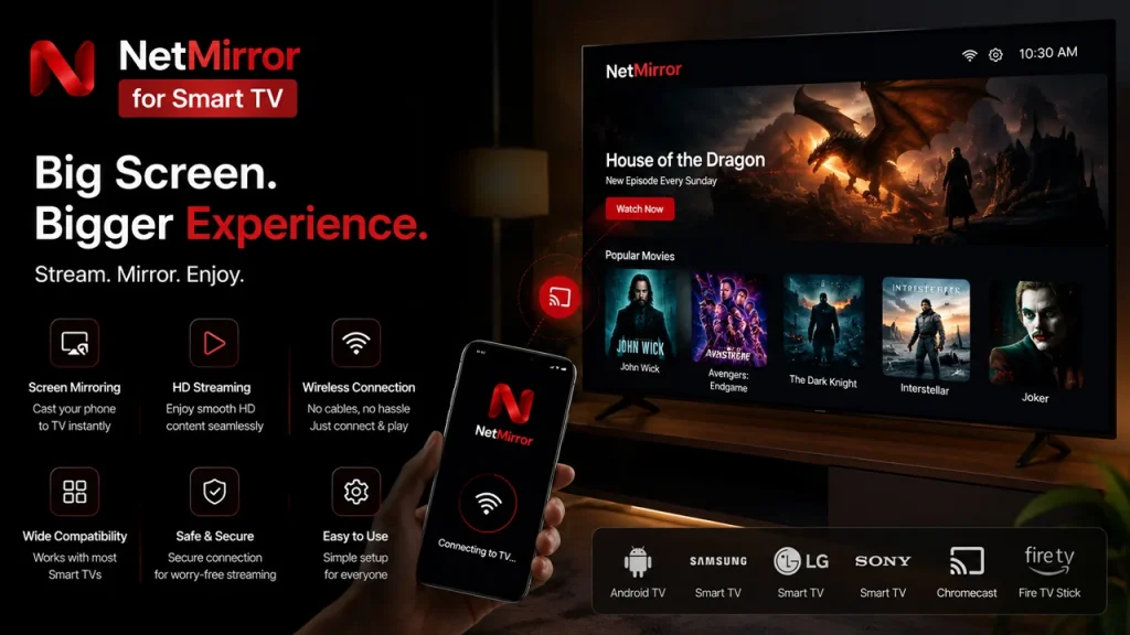 NetMirror for Android TV